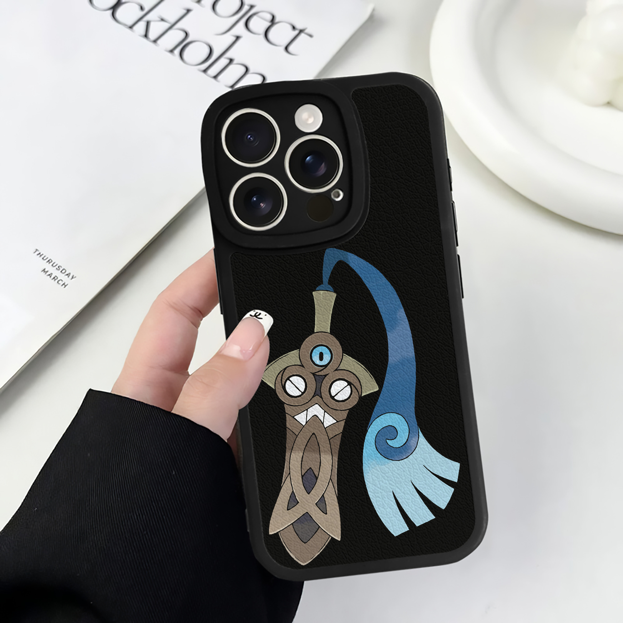 （画像用） ポケットモンスター Pokémon 【iPhone 16シリーズ対応】シリコンスマホケース（レザー調） 材質：シリコン